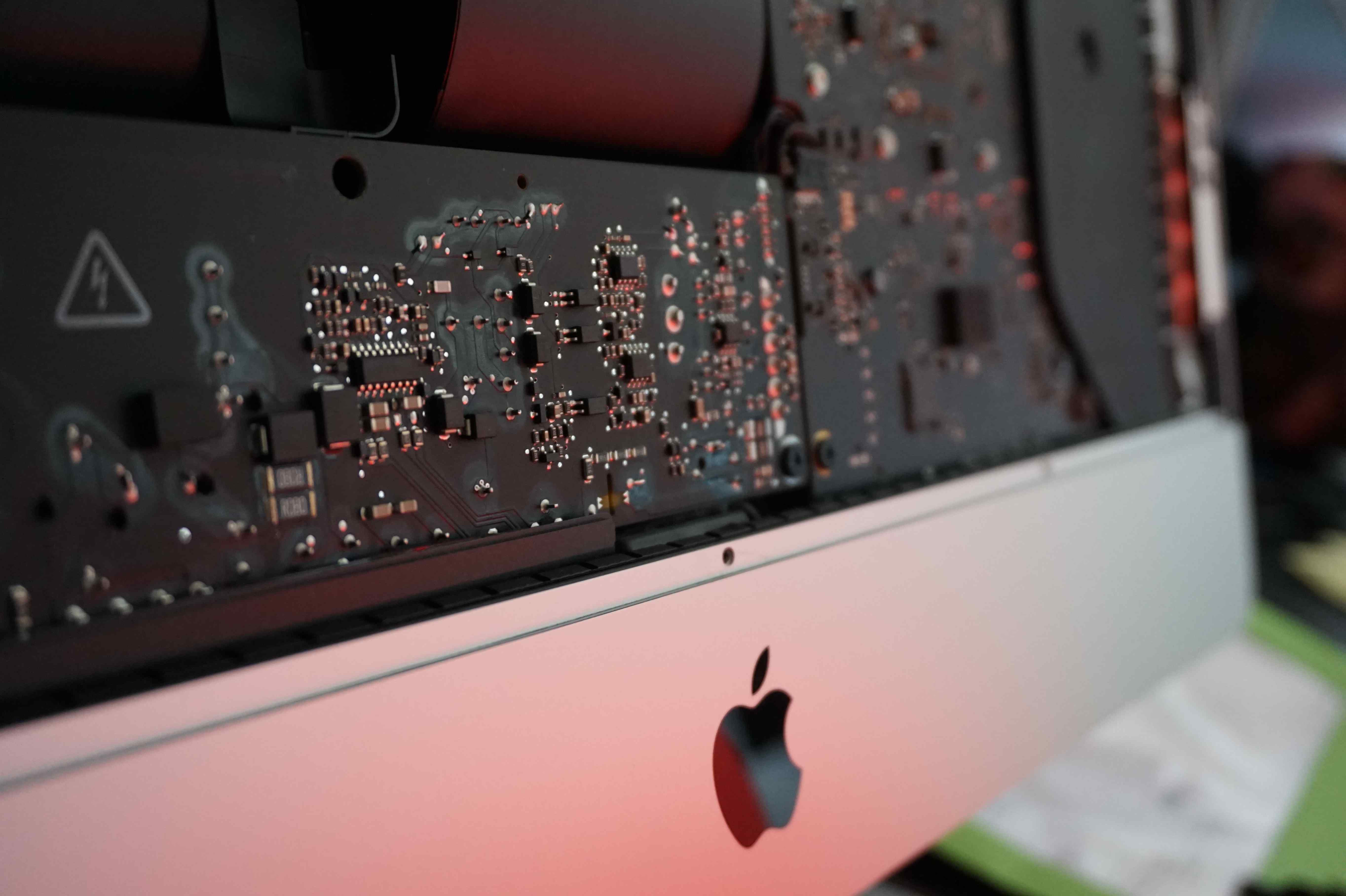 iMac ouvert